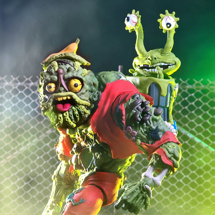 Super7 Teenage Mutant Ninja Turtles Ultimates Wave 4 Muckman & Joe Eyeball Action Figures