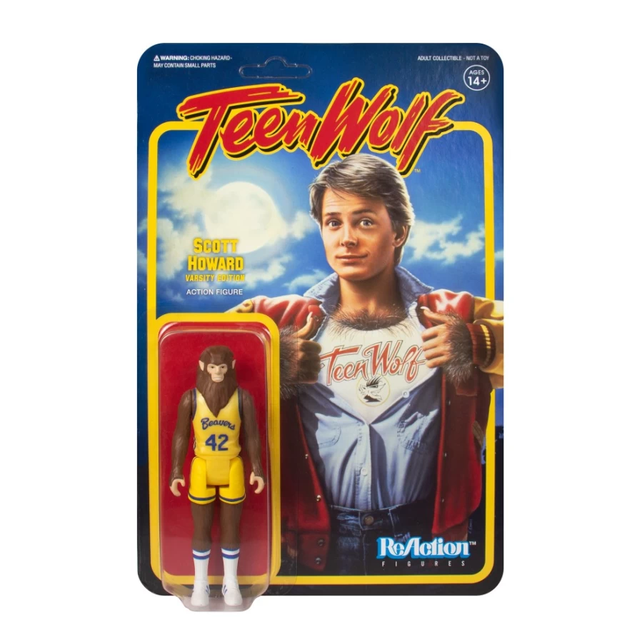 Super7 Teen Wolf Basketball Action Figure - Collectible Werewolf Sports Toy