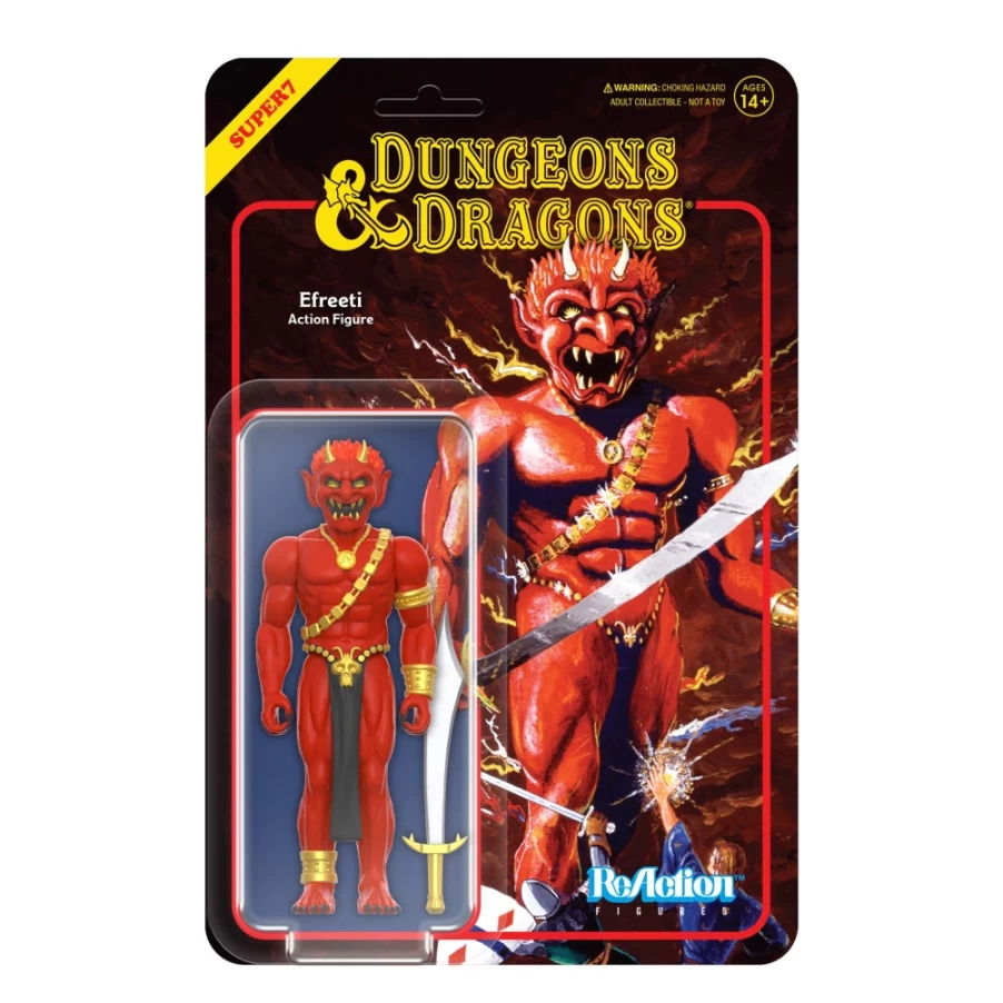 Super7 Dungeons & Dragons Reaction Wave 1 Efreeti Action Figure (Dungeon Master's Guide Inspired)
