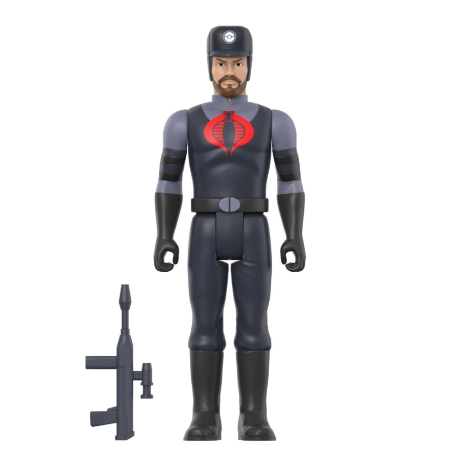 Super7 G.I. Joe Reaction Figures Wave 3 - Cobra Snakeling Factory Worker Action Figure (Tan)