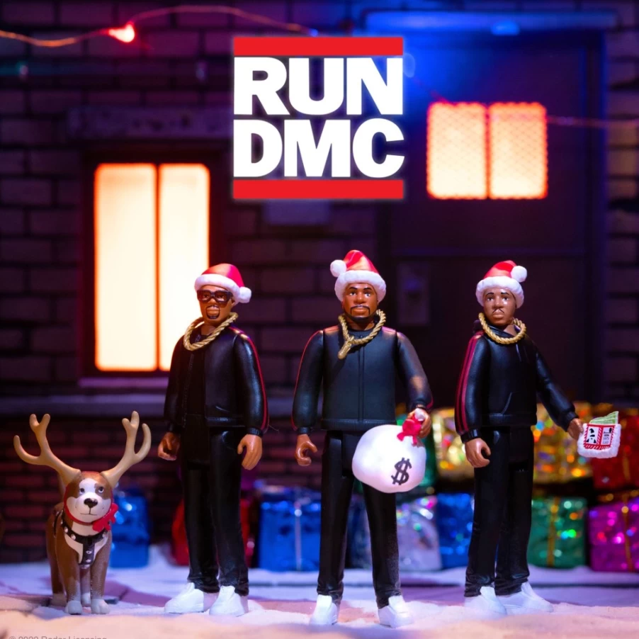 Super7 Run DMC Reaction Figures Wave 2 - Holiday 3 Pack Collectible Action Figures