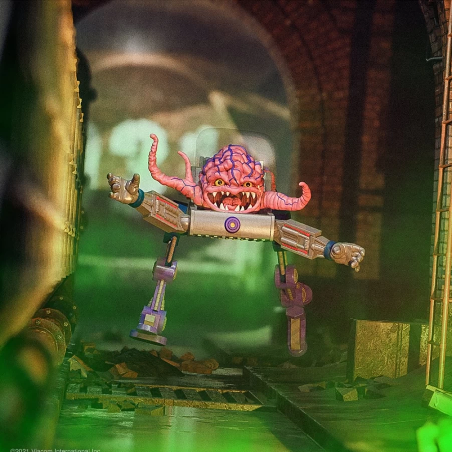 Super7 Teenage Mutant Ninja Turtles Ultimates Wave 5 Krang Action Figure Collectible