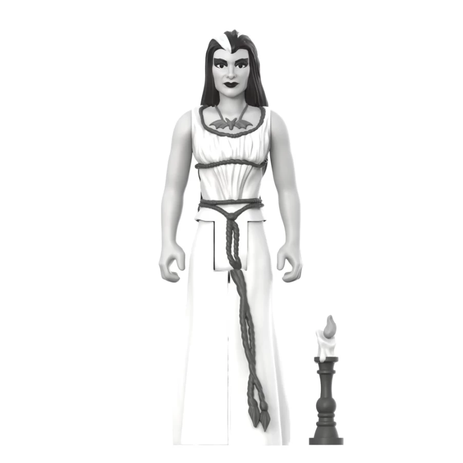 Super7 Munsters Reaction Figures Wave 2 - Lily Munster Grayscale Collectible Action Figure