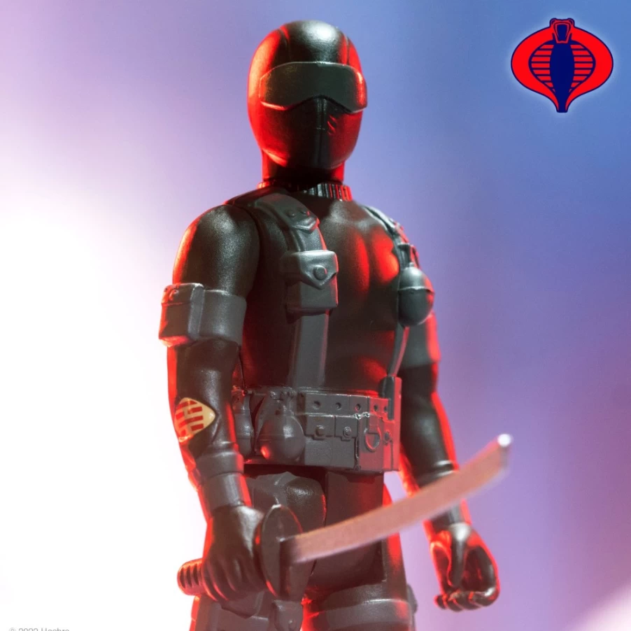 Super7 G.I. Joe Reaction Wave 2 Snake Eyes Comic Version 2 Action Figure