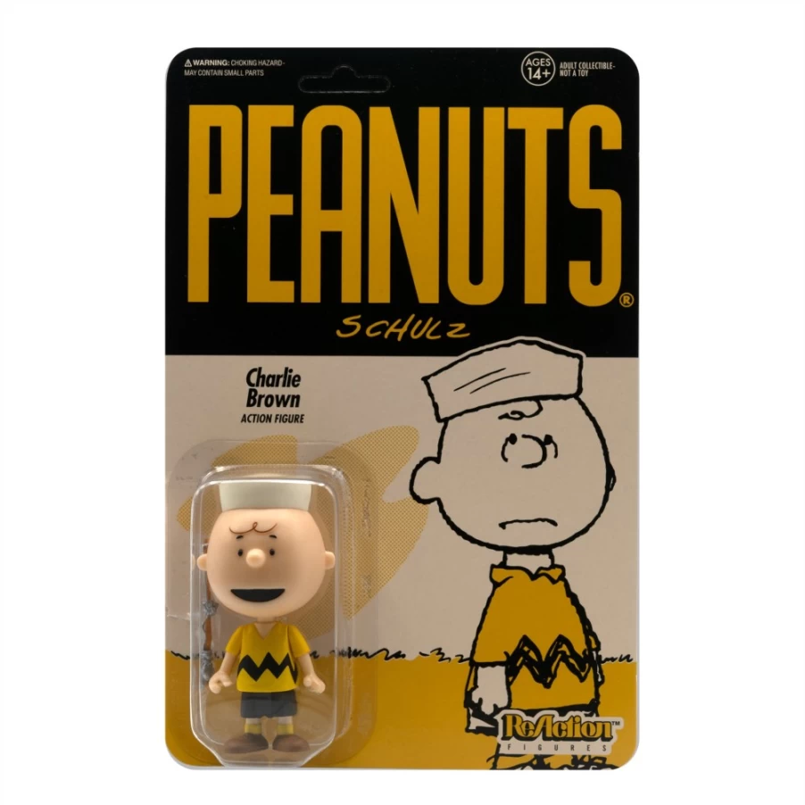 Super7 ReAction Wave 3 Peanuts Collectible Figure - Camp Charlie Brown