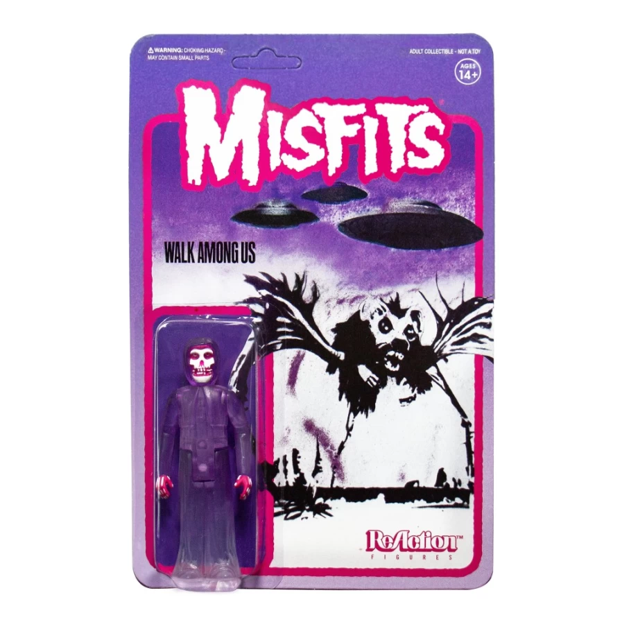 Super7 Misfits Fiend Walk Among Us Purple Reaction Figure Collectible Toy