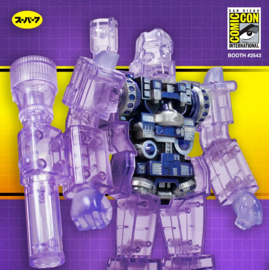 Super7 Transformers SDCC 2019 Exclusive Super Cyborg Megatron Action Figure