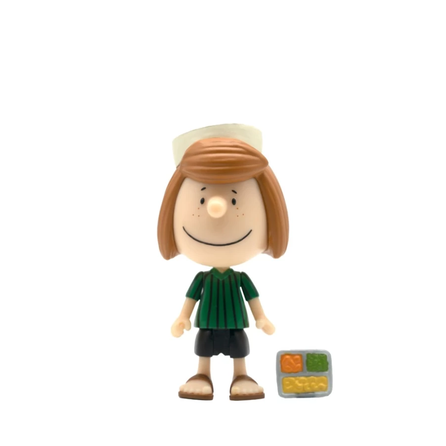 Super7 Reaction Wave 3 Peanuts Camp Peppermint Patty Action Figure Collectible