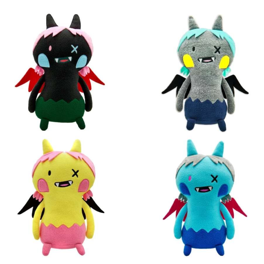 Super7 X Sun Min + David Ghxsts Plush Doll Set - 4 Piece Collectible Figures