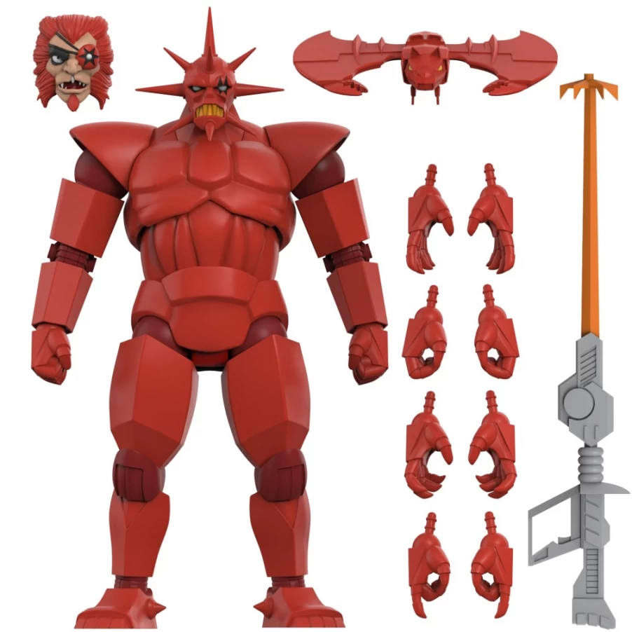 Super7 Silverhawks Ultimates Wave 4 Mon*Star Action Figure Toy Version Collectible