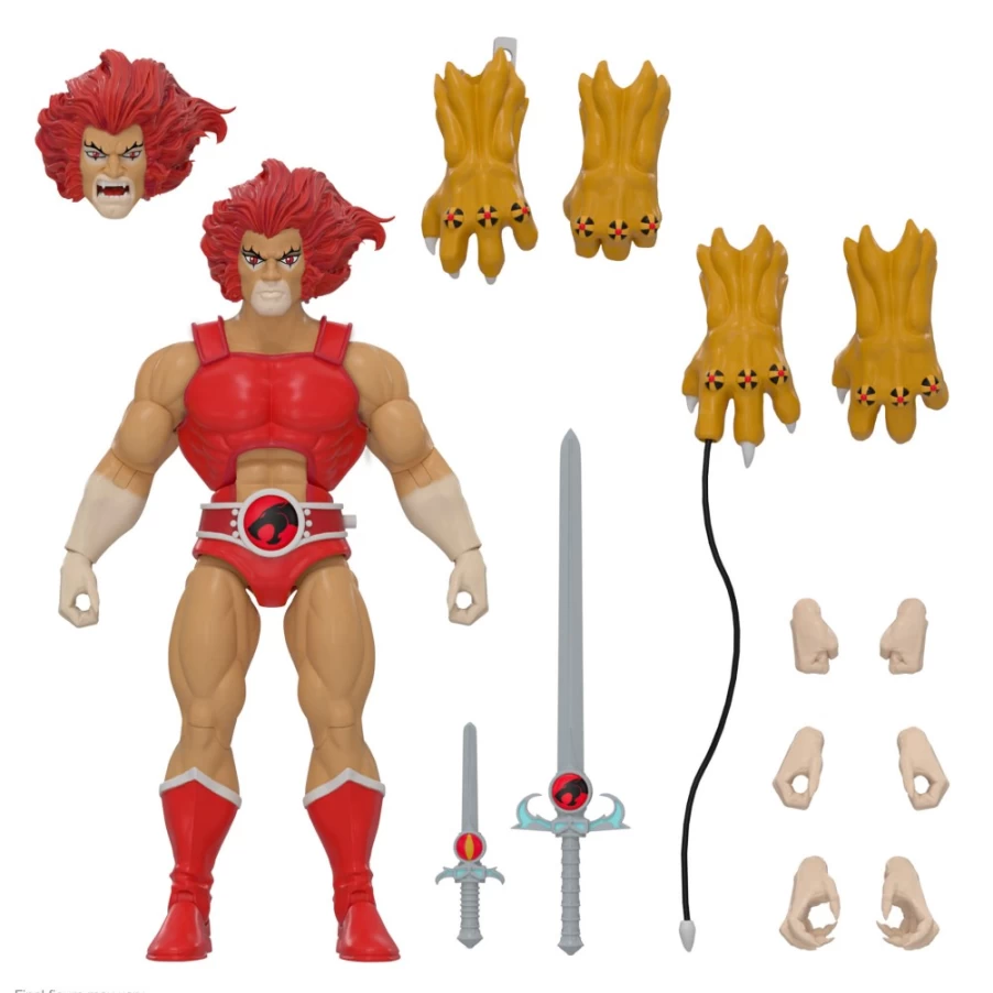 Super7 Thundercats Ultimates Wave 5 Lion-O Mirror Version Action Figure Collectible