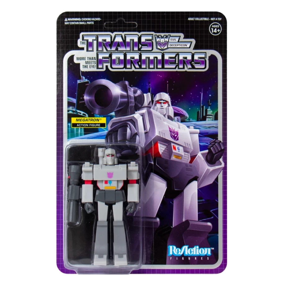 Super7 Transformers Reaction Figure Megatron Action Figure Collectible Toy