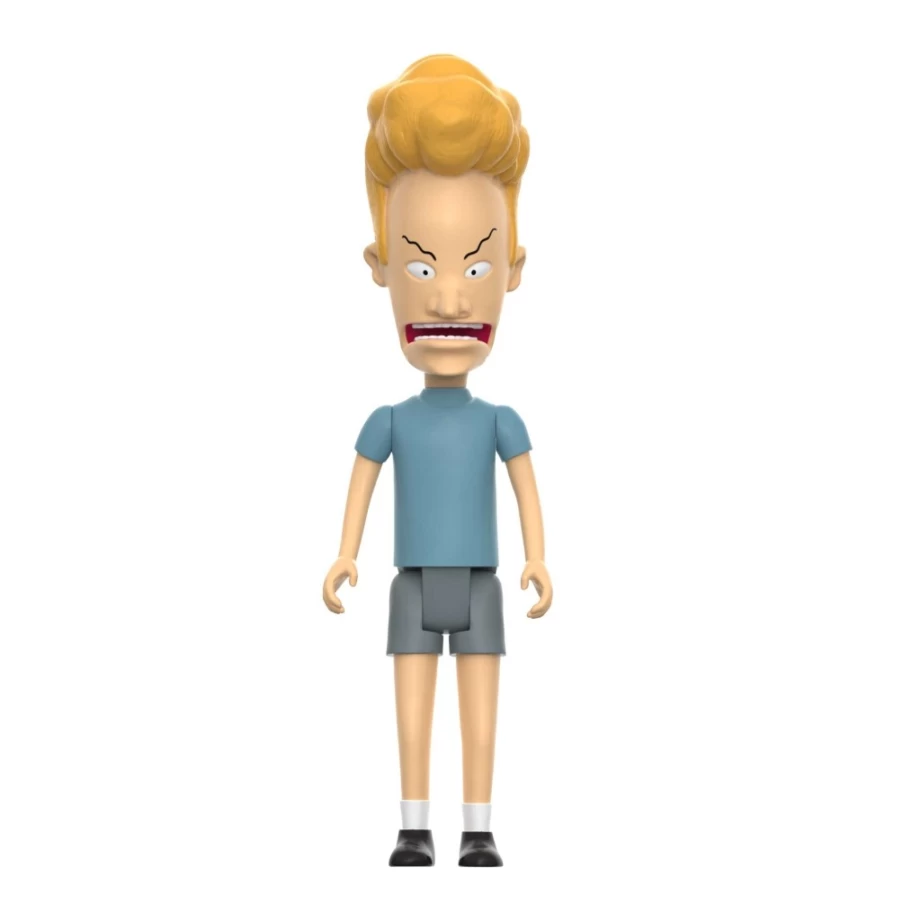 Super7 Beavis And Butthead Reaction Wave 3 Beavis Headbanger's Ball Action Figure