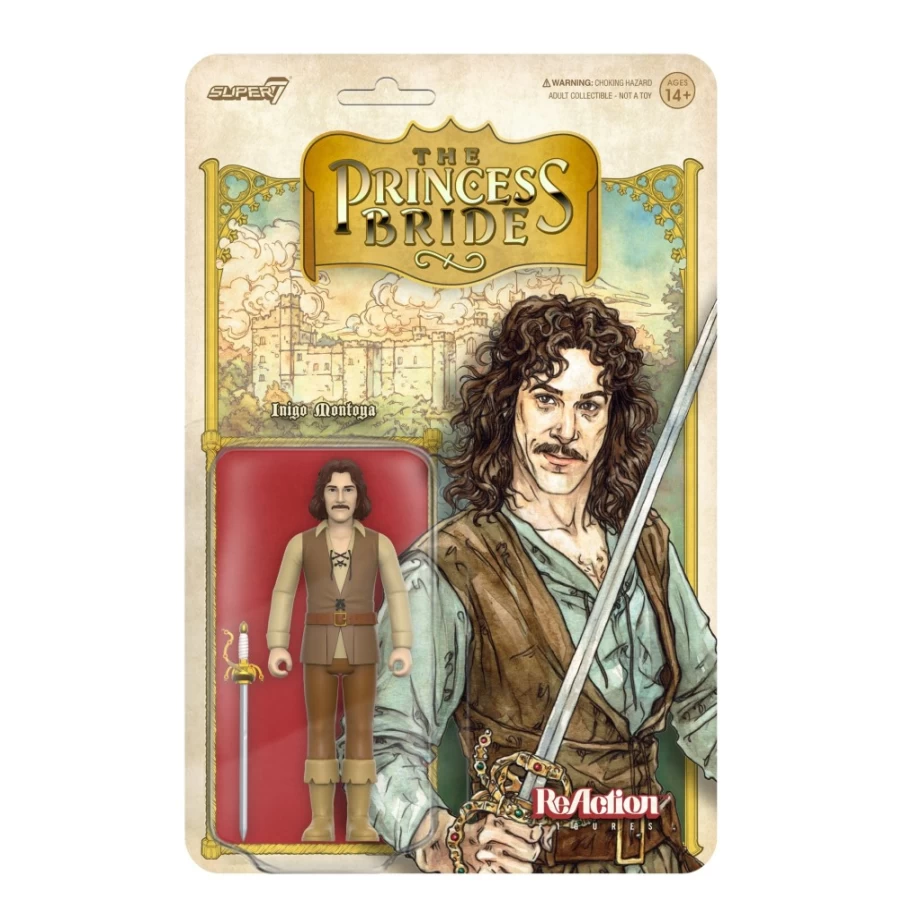 Super7 The Princess Bride Reaction Wave 1 - Inigo Montoya 6-Inch Action Figure
