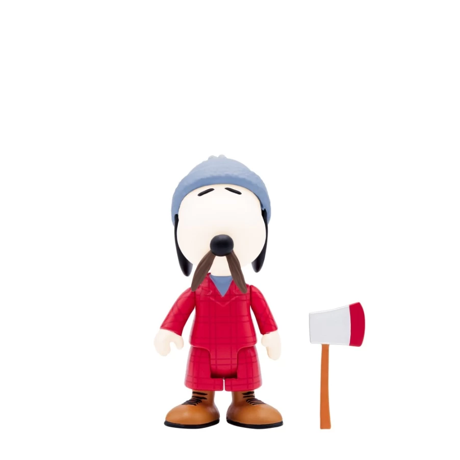 Super7 Lumberjack Snoopy Action Figure - Peanuts Wave 5 Collectible