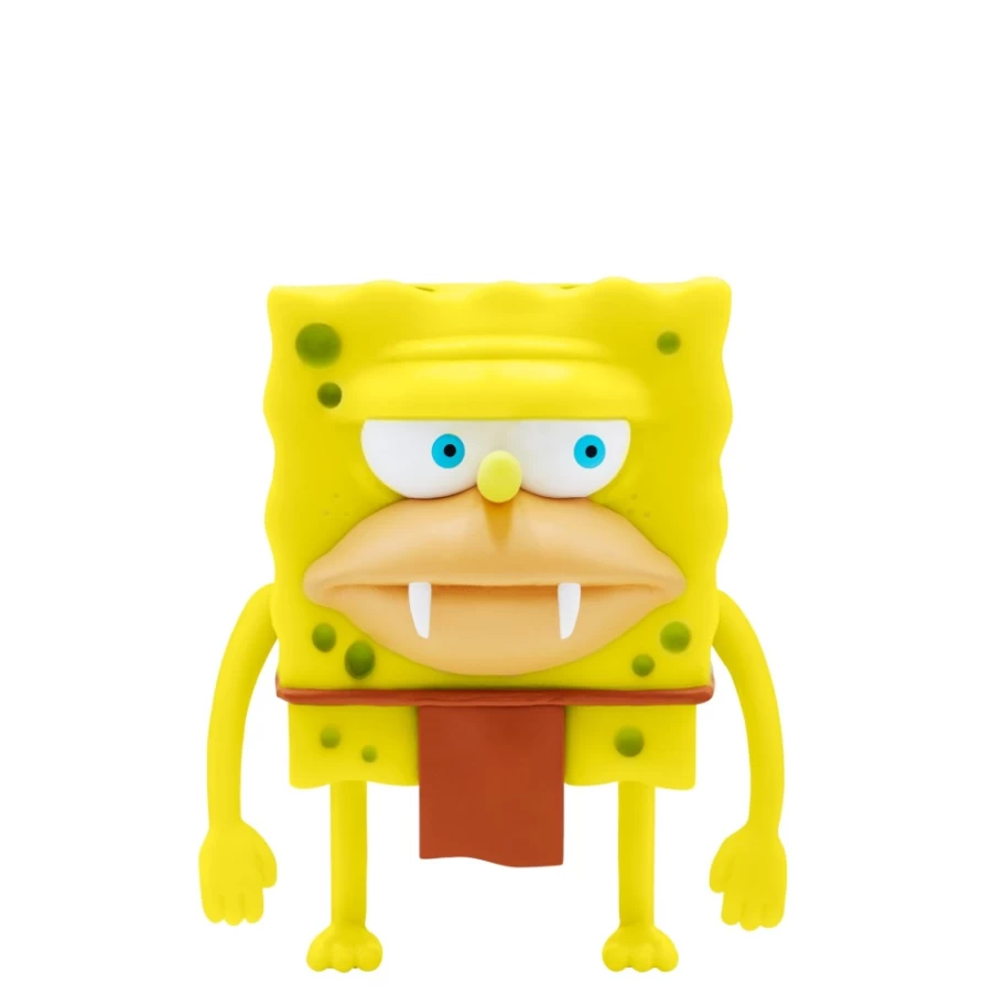 Super7 Spongebob Squarepants Reaction Wave 2 Spongegar Action Figure Collectible