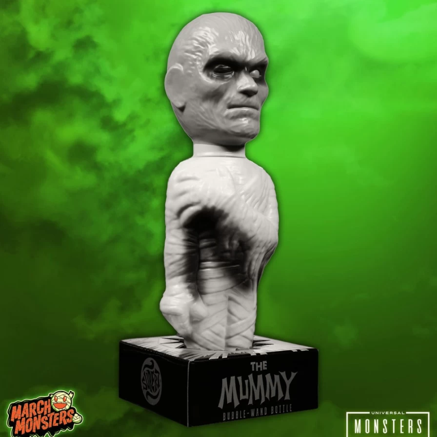 Super7 Universal Monsters Super Soapies Wave 4 - The Mummy Silver Screen Edition Collectible Figure