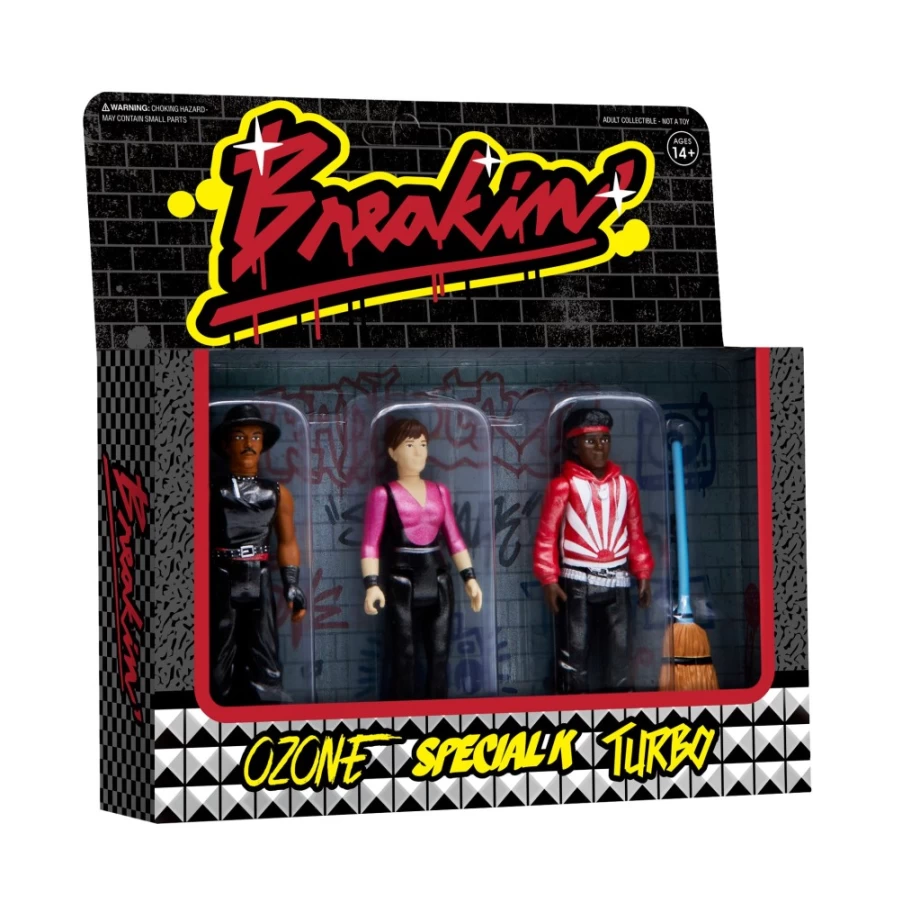 Super7 Metallic Breaker Reaction Figures 3-Pack: Ozone, Special K & Turbo - Collectible Action Figures