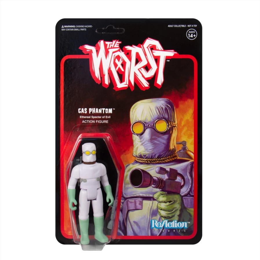 Super7 Gas Phantom Wide Release Color Reaction Figure - Limited Edition Collectible