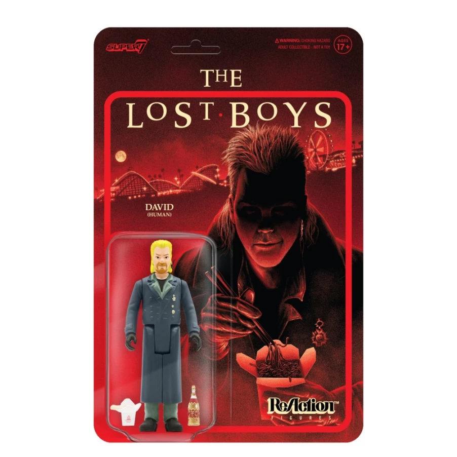 Super7 The Lost Boys David Human Form Action Figure - Collectible Movie Character Toy