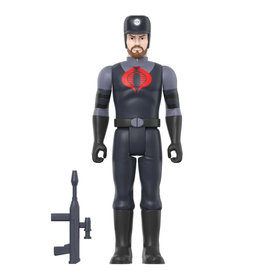 Super7 G.I. Joe Reaction Figures Wave 3 - Cobra Snakeling Factory Worker Action Figure (Pink Variant)