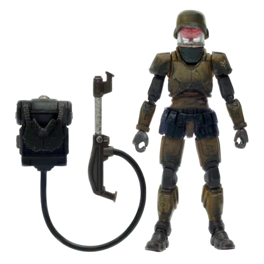 Super7 Acid Rain World W1 Cortex Commander Flame Trooper Marine Action Figure