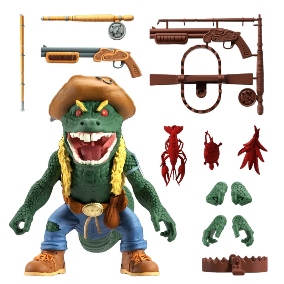 Super7 Teenage Mutant Ninja Turtles Ultimates Wave 5 Leatherhead Action Figure Collectible