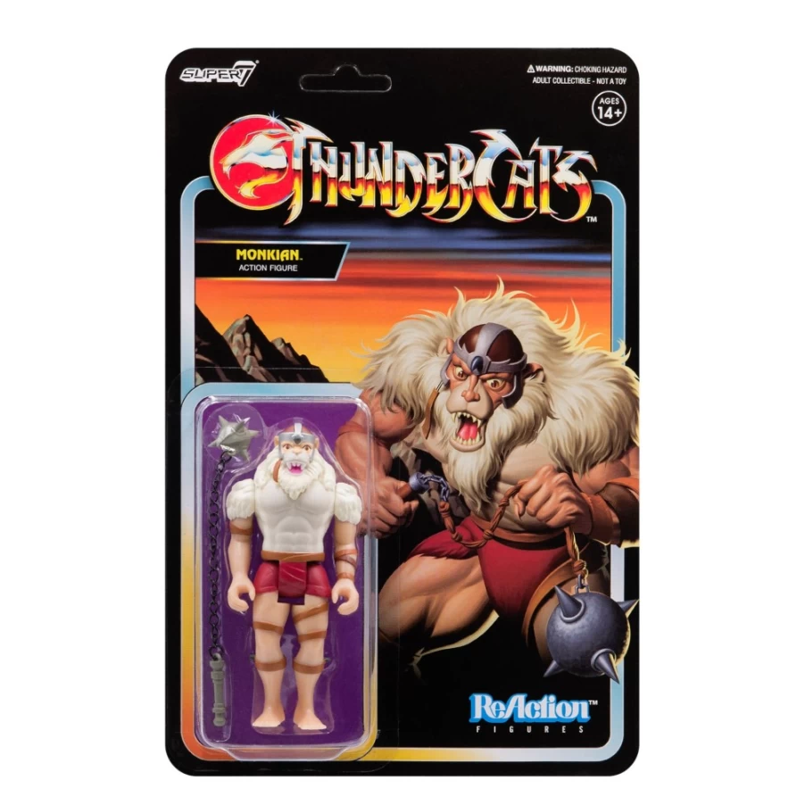 Super7 Thundercats Reaction Figure Wave 2 - Monkian Collectible Action Figure