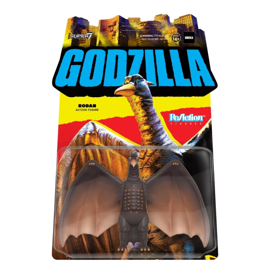 Super7 Reaction Figure Wave 1 - Rodan Collectible Action Figure