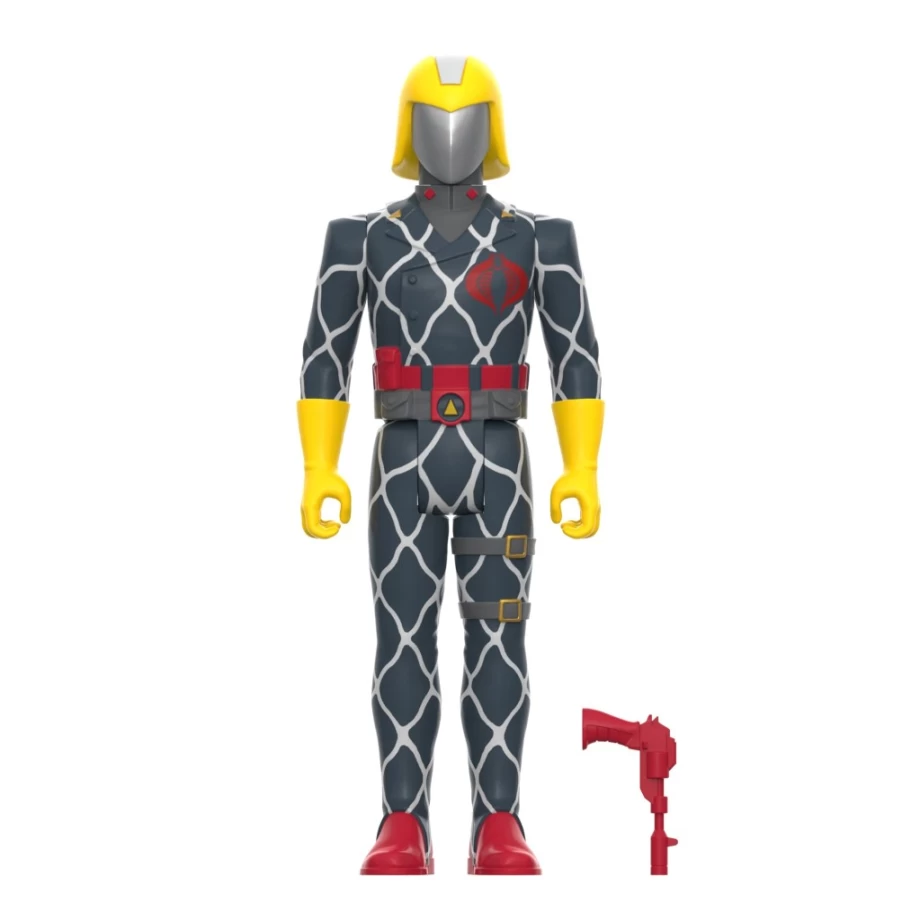 Super7 G.I. Joe Reaction Figures Wave 6 - Python Patrol Cobra Commander Action Figure