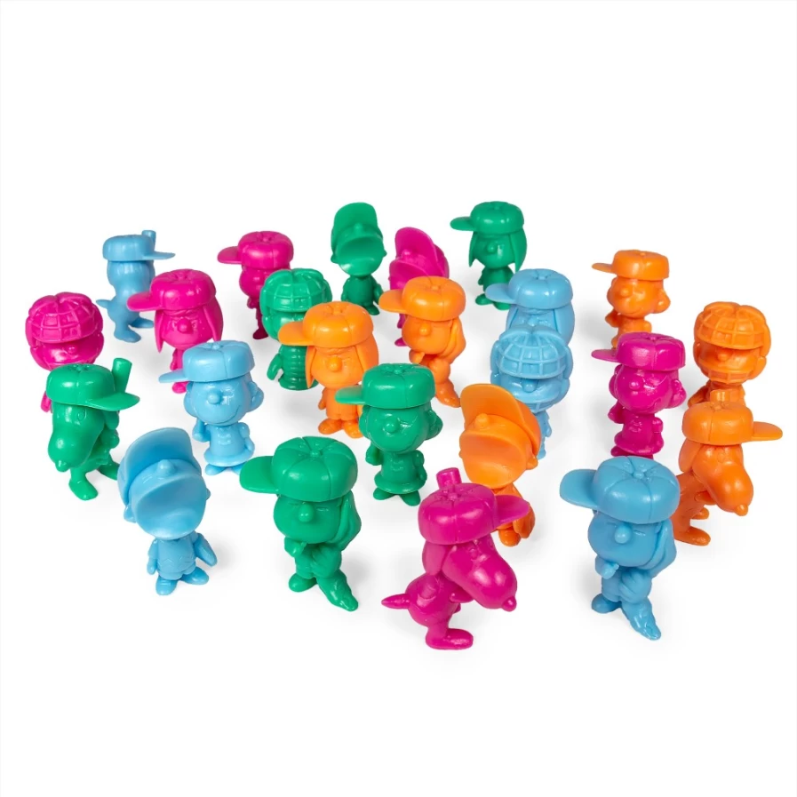 Super7 Peanuts Keshi Surprise Baseball Collectible Figures - Charlie Brown & Snoopy