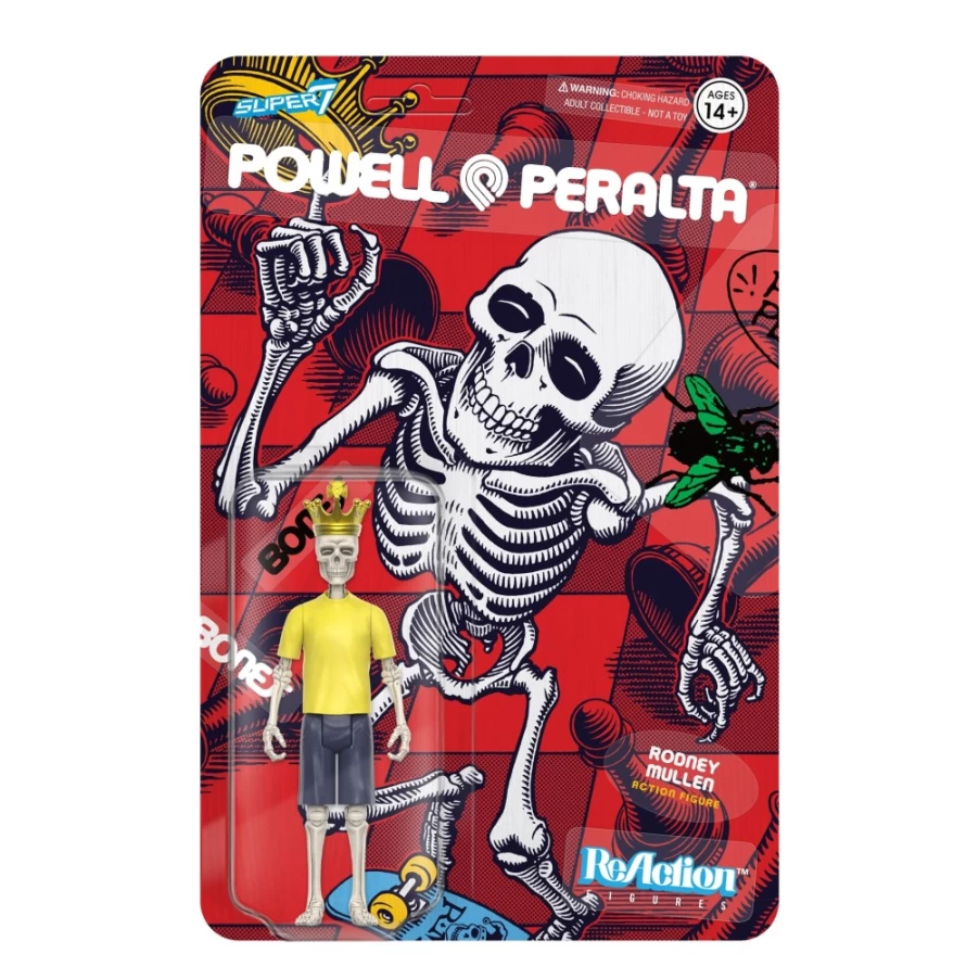 Super7 Powell-Peralta Reaction Wave 2 Rodney Mullen Collectible Action Figure