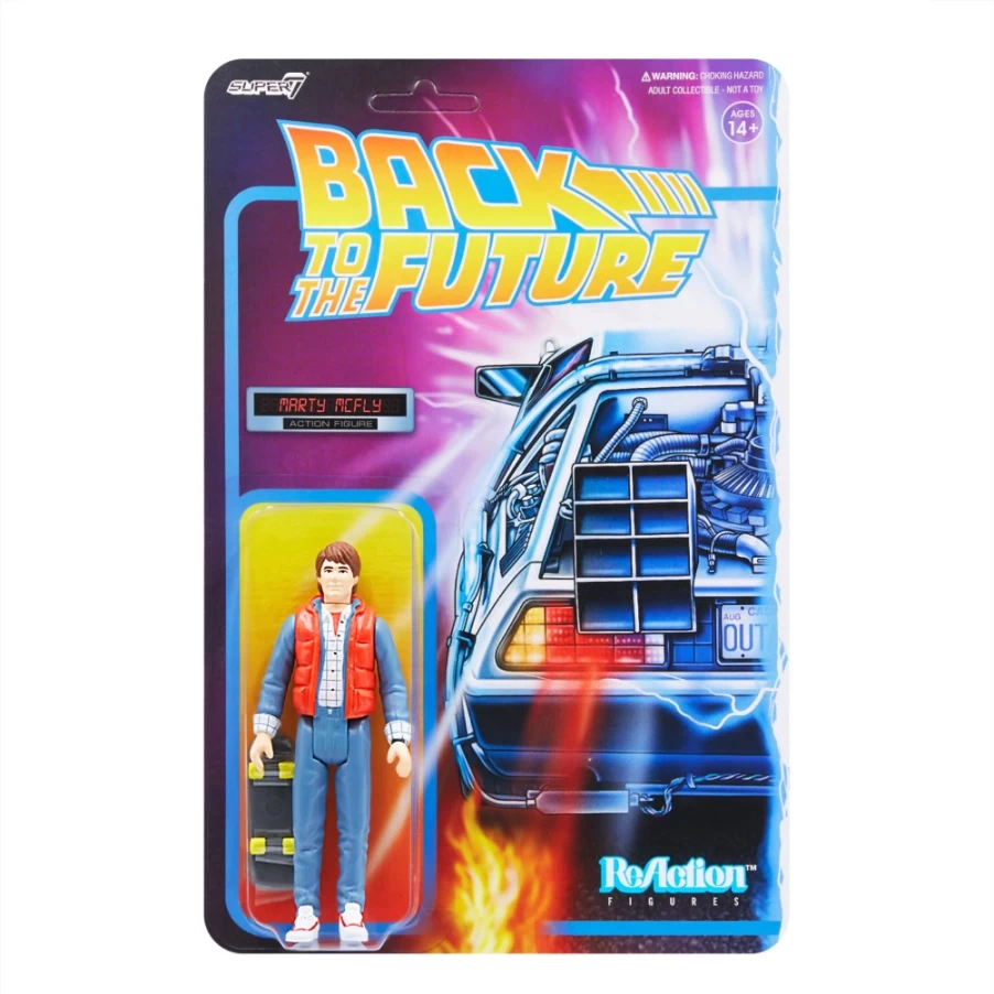 Super7 Back To The Future Wave 2 Marty McFly Action Figure - 6" Collectible Toy