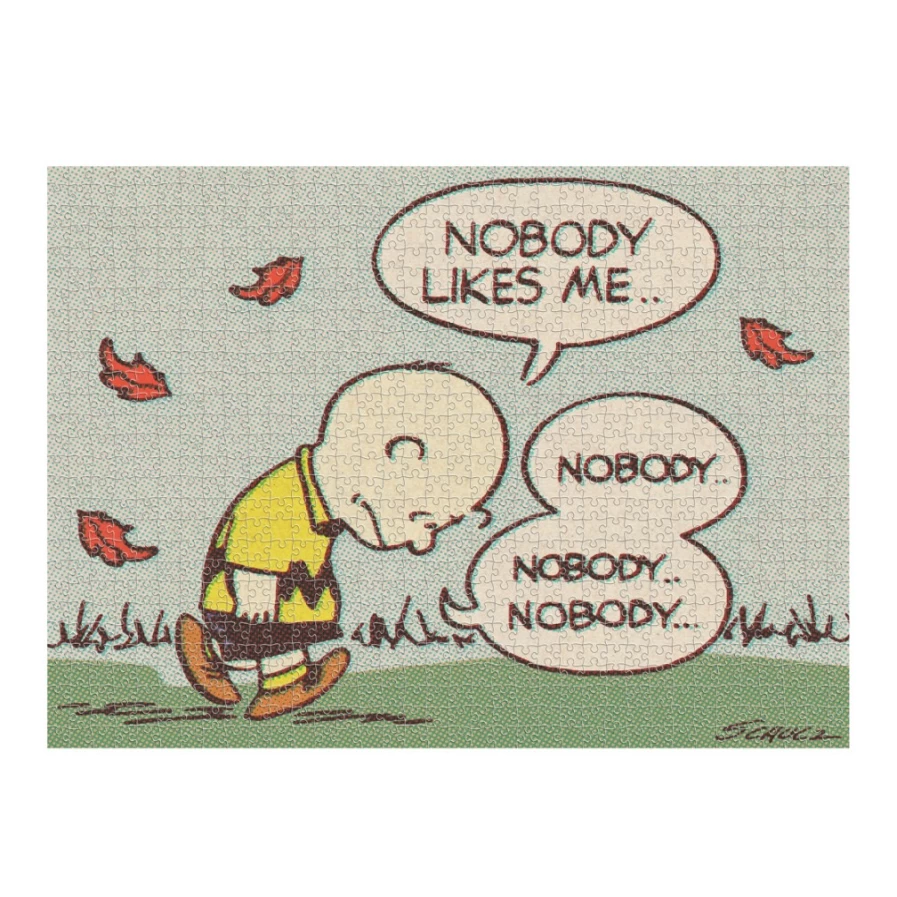 Super7 Peanuts Puzzle - Sad Charlie Brown Collectible Toy for Fans