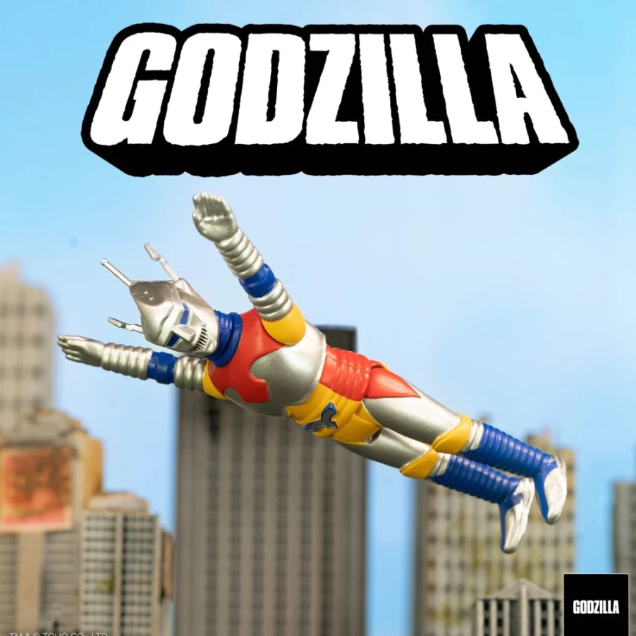Super7 Toho Reaction Jet Jaguar '73 Soaring Action Figure Collectible