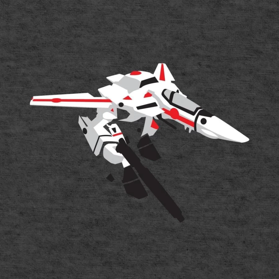 Super7 Robotech Gerwalk Mode Graphic T-Shirt for Men & Women - Anime Mecha Fan Tee