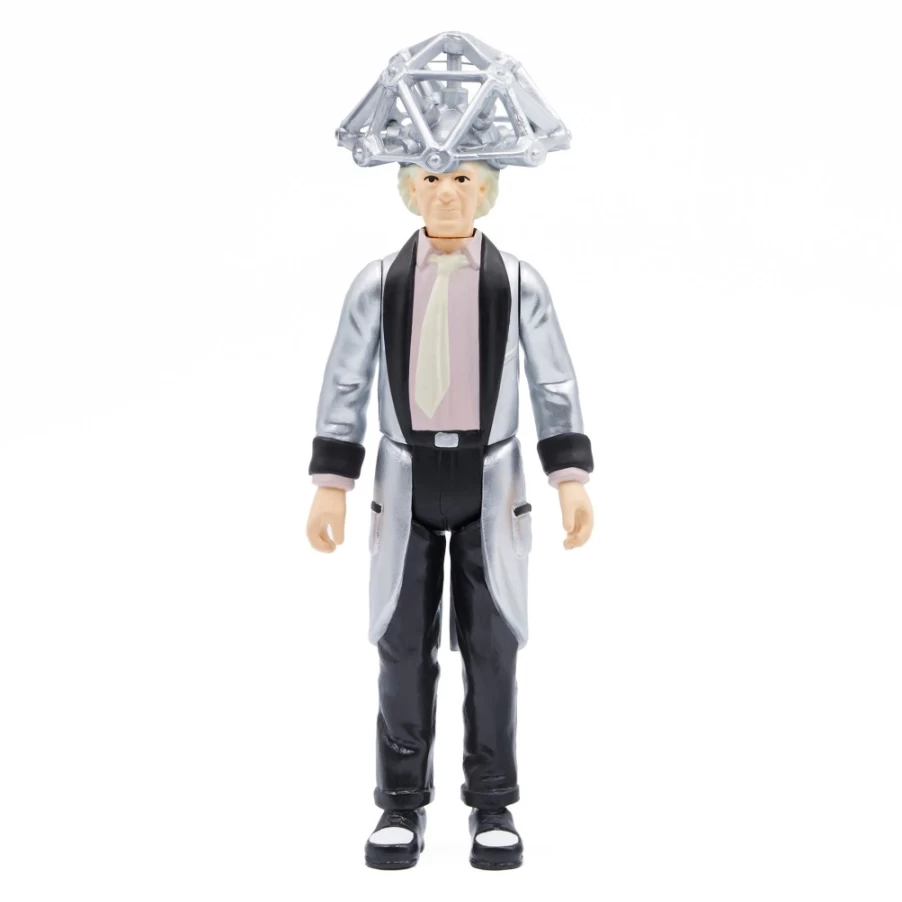 Super7 Back To The Future Reaction Figure Wave 2 - 1950s Doc Brown Collectible Action Figure