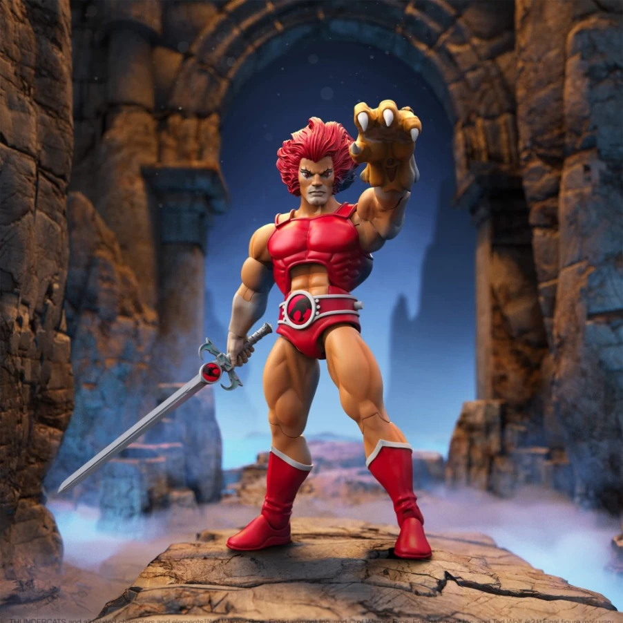 Super7 Thundercats Ultimates Wave 5 Lion-O Mirror Version Action Figure Collectible