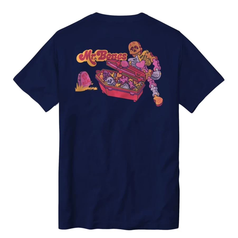 Super7 Mr. Bones Vintage Horror Graphic T-Shirt for Men and Women