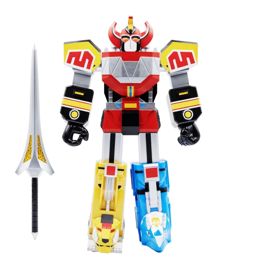 Super7 Mighty Morphin Power Rangers Super Cyborg Megazord Action Figure - Original Collectible