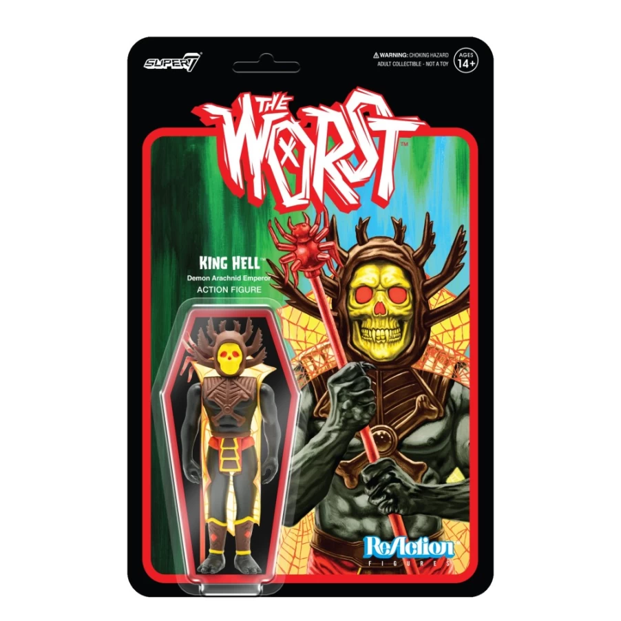 Super7 The Worst Reaction - King Hell Revenant Action Figure Collectible