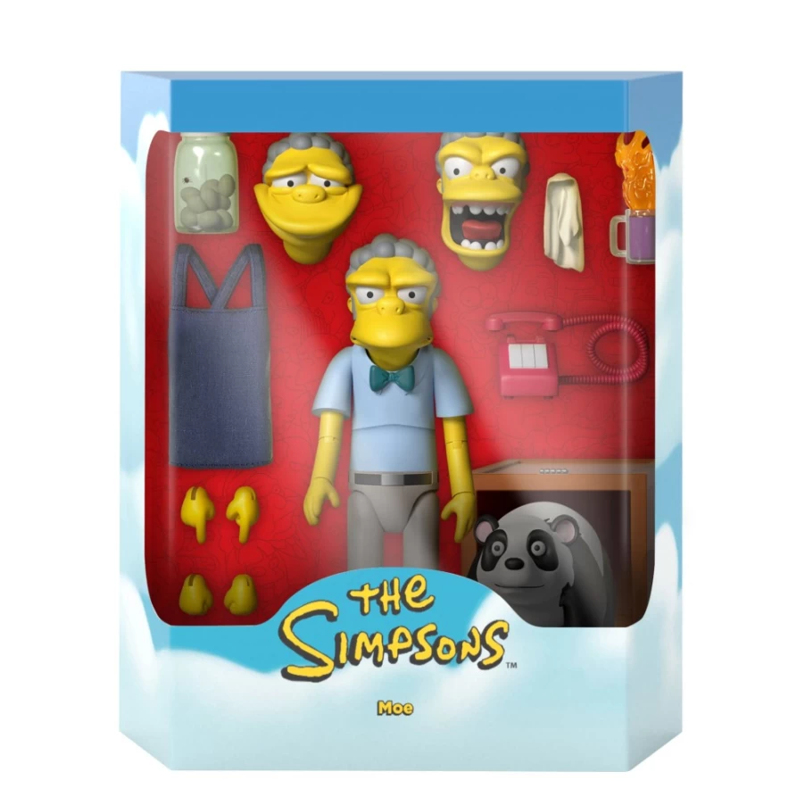Super7 The Simpsons Ultimates! Wave 1 - Moe Szyslak Action Figure (Pre-Order)