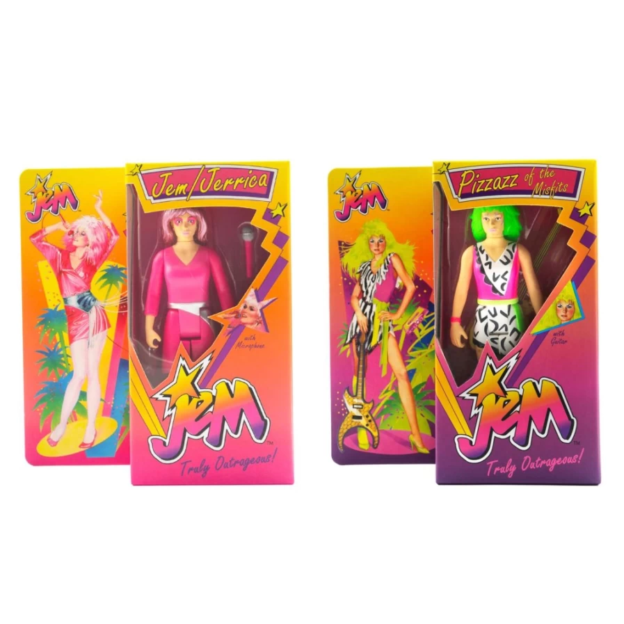 Super7 Jem And The Holograms Retro 2-Pack Action Figure Box Set