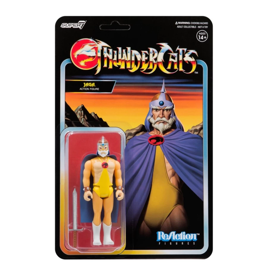 Super7 Thundercats Jaga Action Figure - Wave 2 Collectible Toy