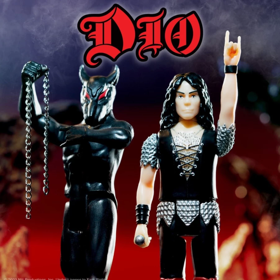 Super7 Ronnie James Dio & Murray Reaction Figures - Official Dio Collectible Action Figures