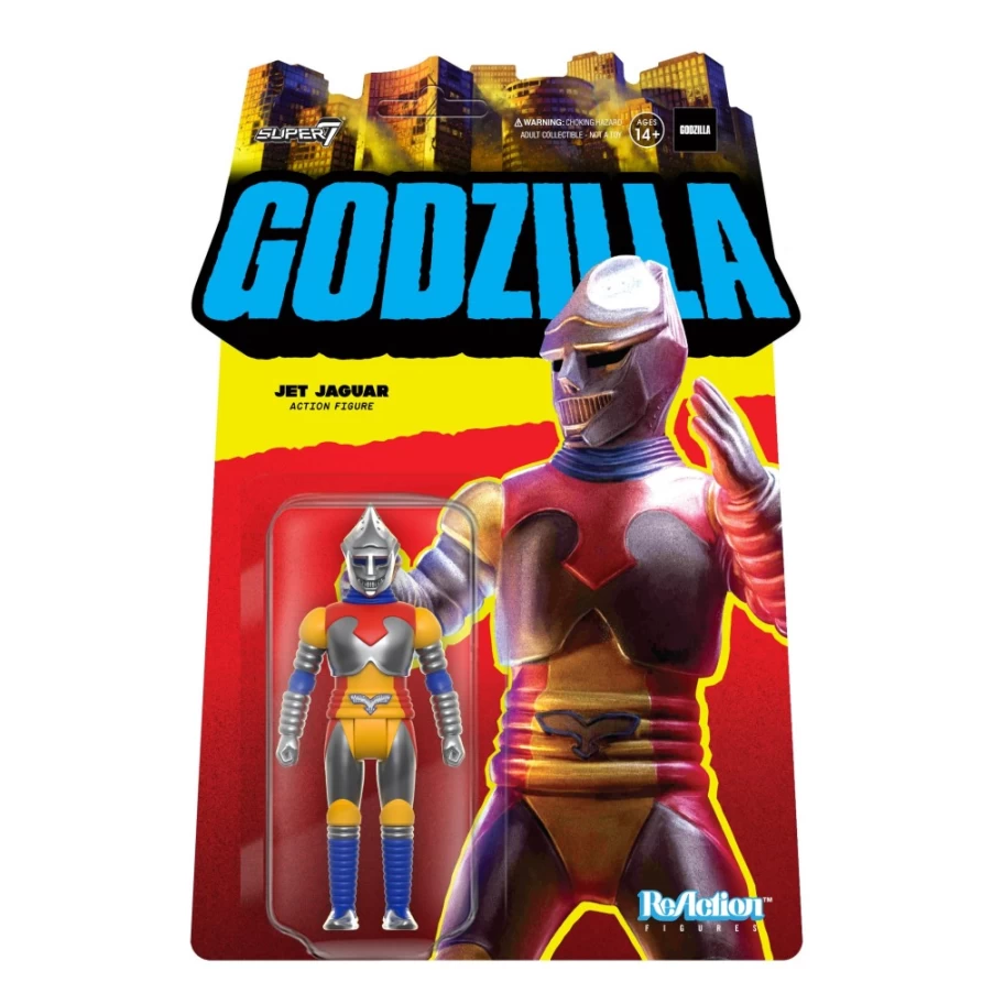 Super7 Jet Jaguar Reaction Figure - Toho Wave 1 Collectible Action Figure