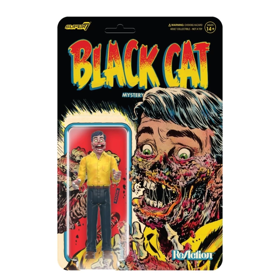 Super7 Pre-Code Horror Reaction Wave 1 Action Figure Set - Black Cat Mystery & Radium Man Collectible