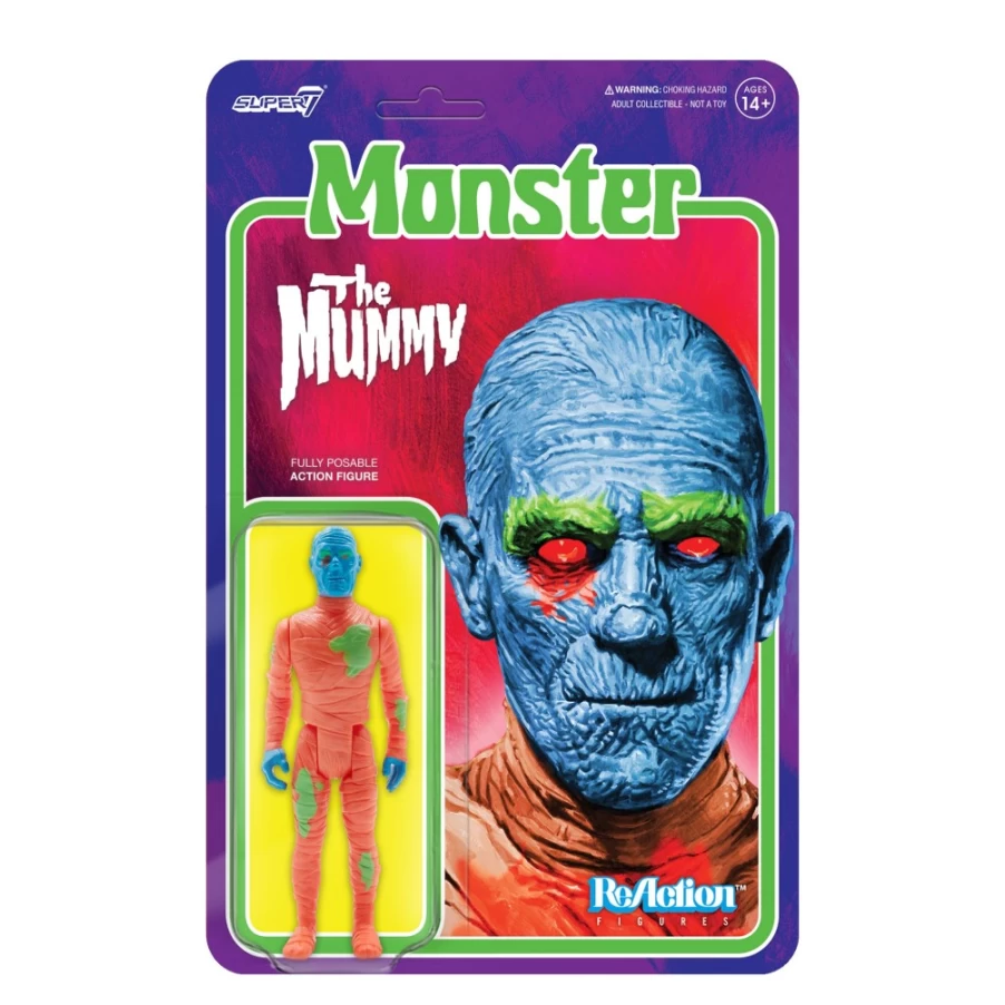 Super7 Universal Monsters The Mummy Reaction Figure - Costume Colors Edition