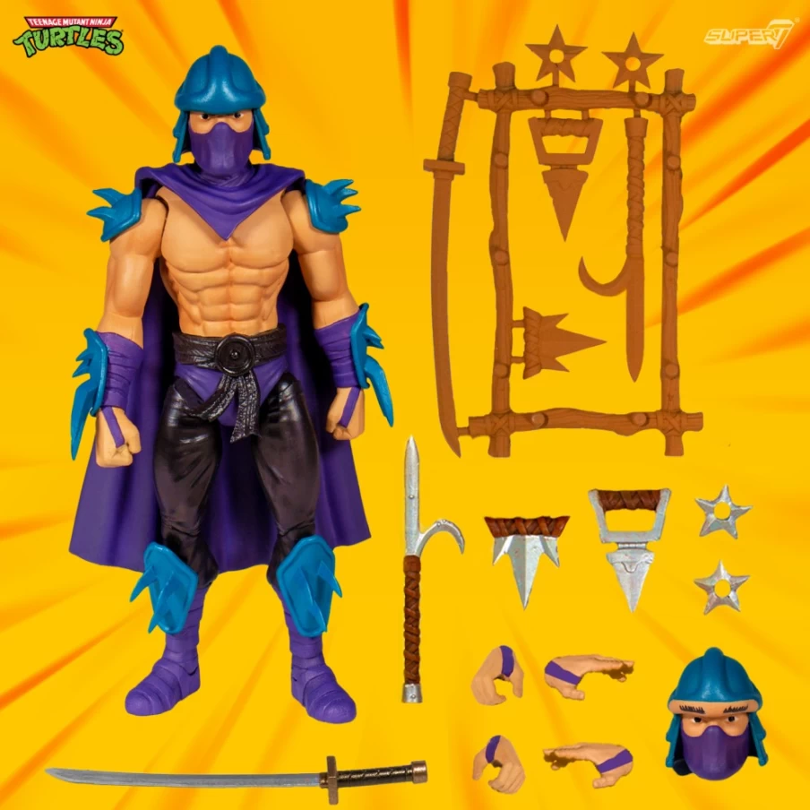 Super7 Teenage Mutant Ninja Turtles Ultimates Wave 2 Shredder Action Figure