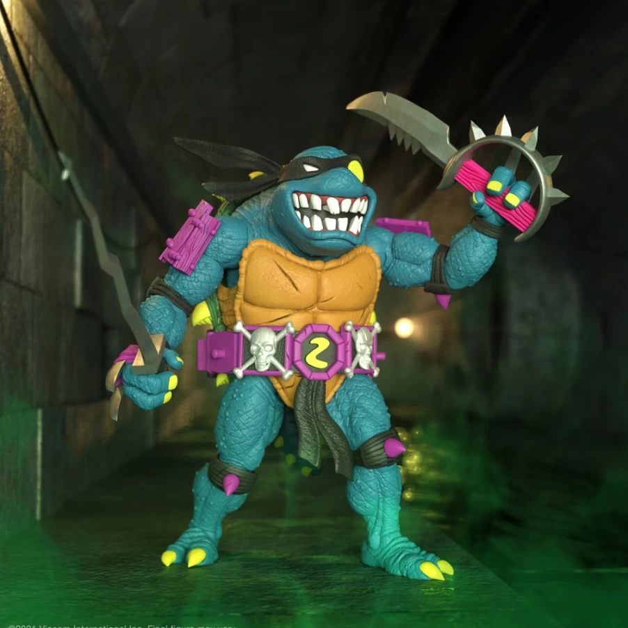Super7 Teenage Mutant Ninja Turtles Ultimates Wave 6 Slash Action Figure Collectible Toy